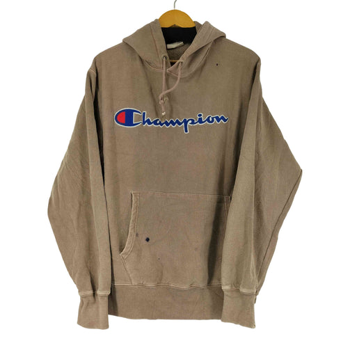 チャンピオン Champion 00S ロゴ刺繍 プルオーバーパーカー メンズ  2XL